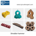 Professional Shredder Hammer for Mining Wear Parts